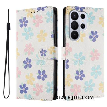 Kotelot Samsung Galaxy S26 Ultra Värikkäät Kukat