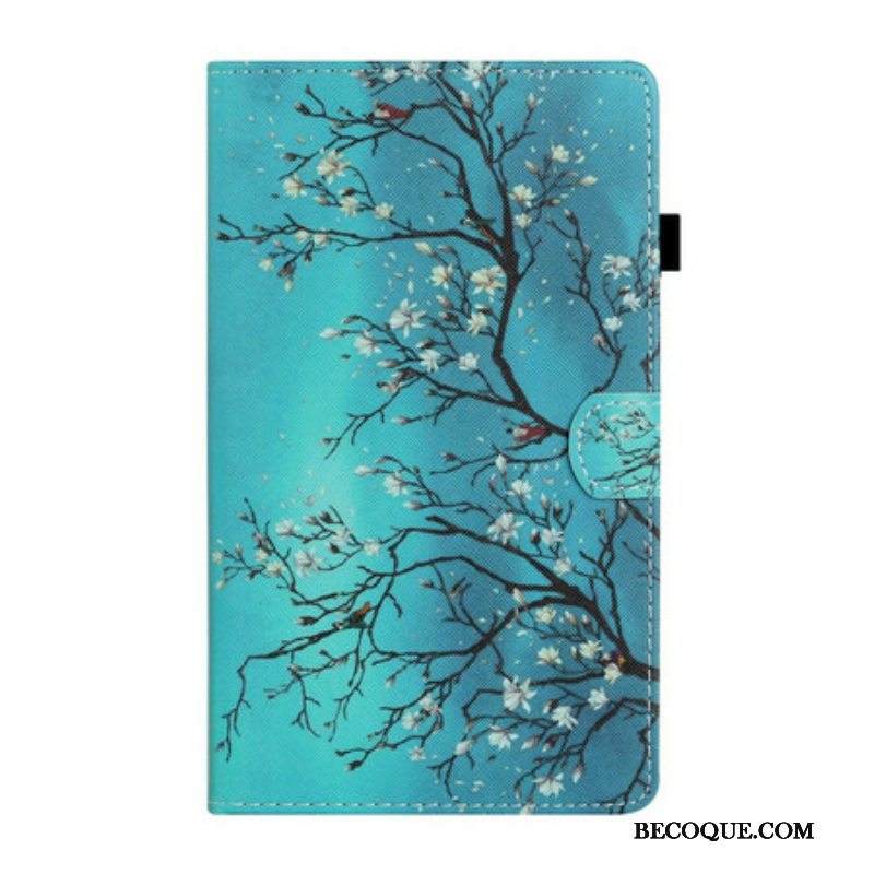 Kotelot Samsung Galaxy Tab A7 Lite Kukkivat Oksat