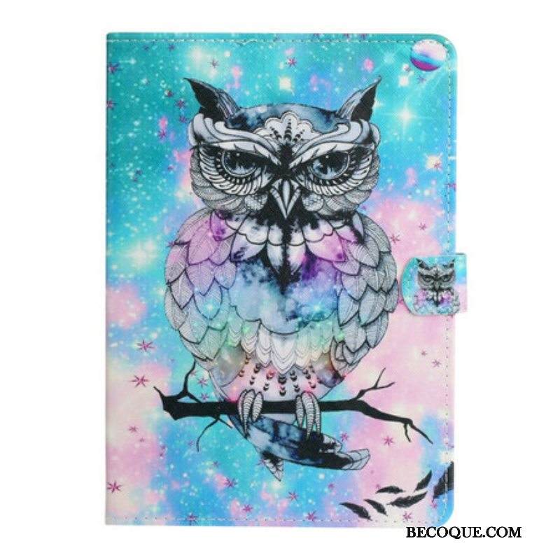 Kotelot Samsung Galaxy Tab A7 Lite Kuningas Pöllö