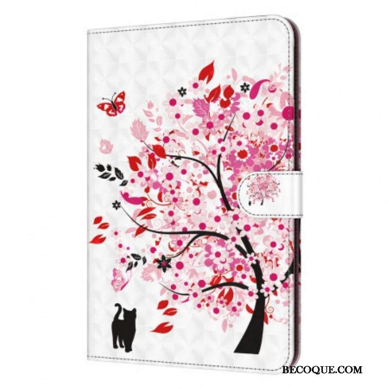 Kotelot Samsung Galaxy Tab A8 (2021) Puu Ja Kissa