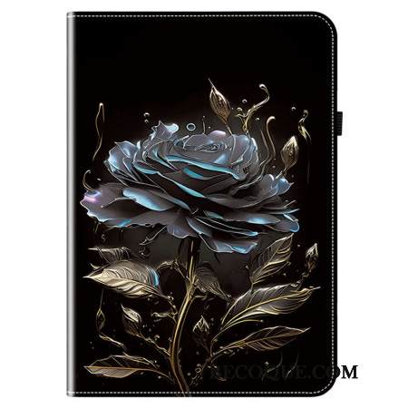Kotelot Samsung Galaxy Tab S10 Fe Plus Elegantti Mustan Ruusun Suoja