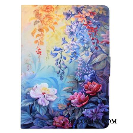 Kotelot Samsung Galaxy Tab S11 Kukkamaalaus Suojakuori