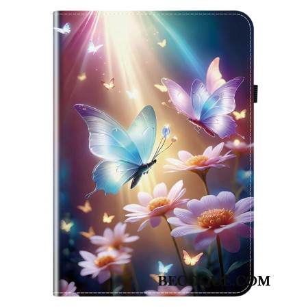 Kotelot Samsung Galaxy Tab S11 Perhosia Valossa