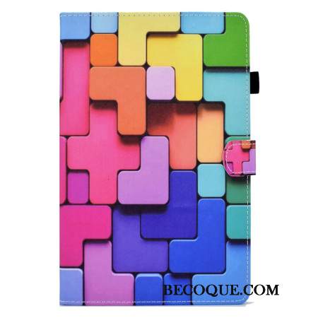 Kotelot Samsung Galaxy Tab S11 Värillisiä Neliöitä Suojakuori