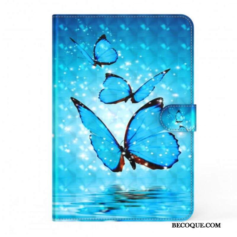 Kotelot Samsung Galaxy Tab S8 / Tab S7 Keinonahkaiset Perhoset