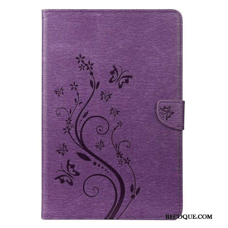 Kotelot Samsung Galaxy Tab S8 / Tab S7 Kukkaperhoset