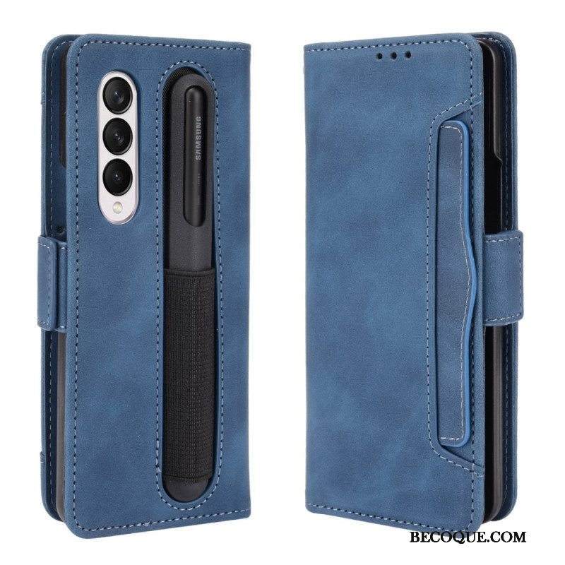 Kotelot Samsung Galaxy Z Fold 3 5G Ensimmäisen Luokan Kynän Pidike