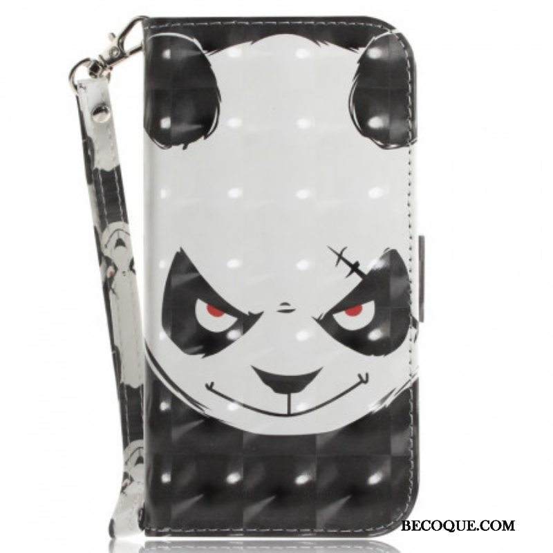 Kotelot Sony Xperia 1 IV Suojaketju Kuori Strappy Panda