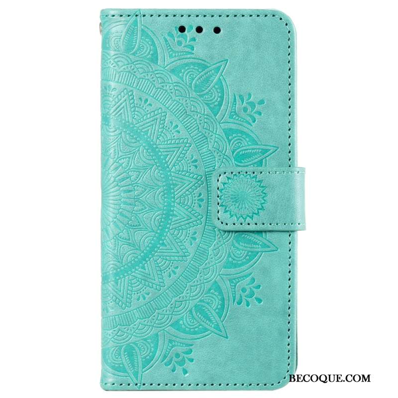 Kotelot Sony Xperia 1 Vi Mandala-aurinko Hihnalla Suojakuori Kotelot Sony Xperia 1 Vi Mandala-aurinko Hihnalla Suojakuori