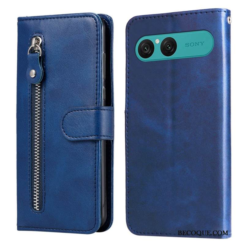 Kotelot Sony Xperia 10 Vii Vetoketjullinen Tasku Suojakuori