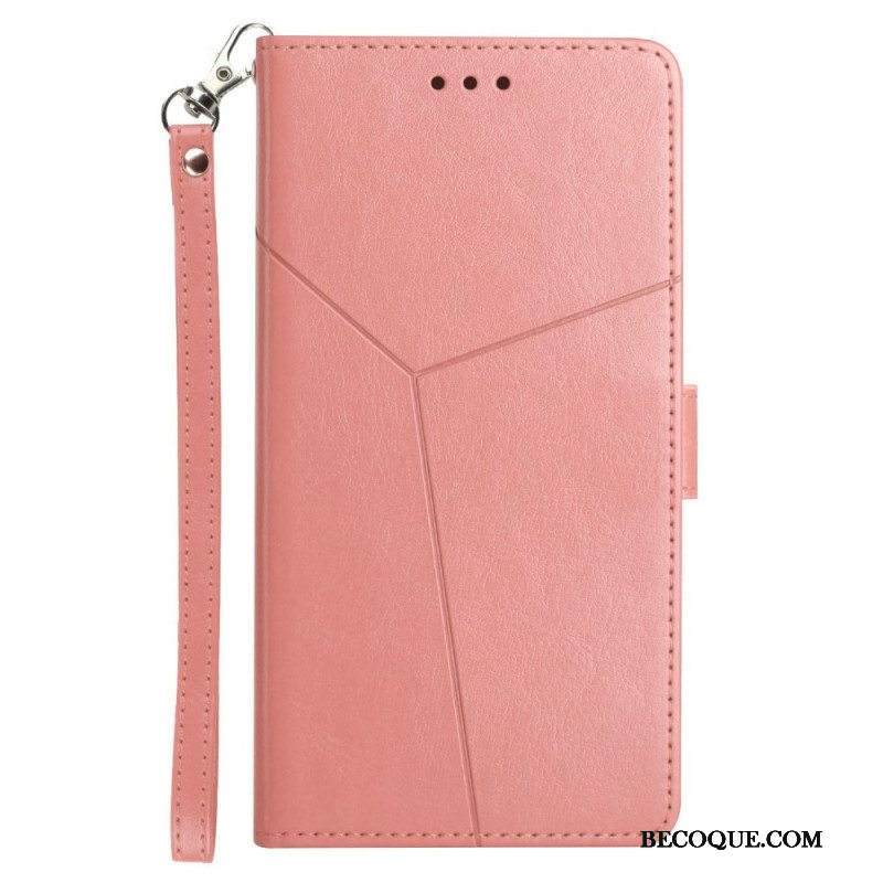 Kotelot Sony Xperia Pro-I Tyylikäs Nahkainen Geo Y -design