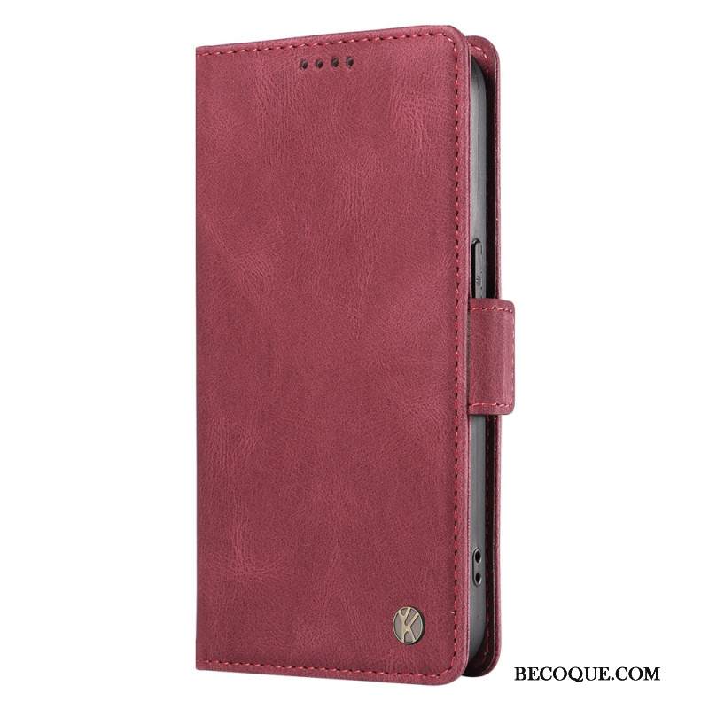 Kotelot Xiaomi 15 Pro Puhelinkuoret Yikatu Mokkanahkakuvio