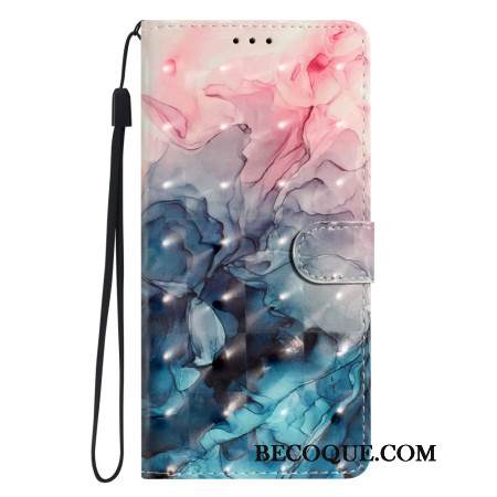 Kotelot Xiaomi 15t Pro Vaaleanpunainen Ja Sininen Marmori Suojakuori