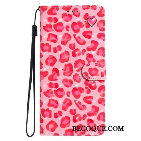 Kotelot Xiaomi 15t Vaaleanpunainen Leopardikuvio