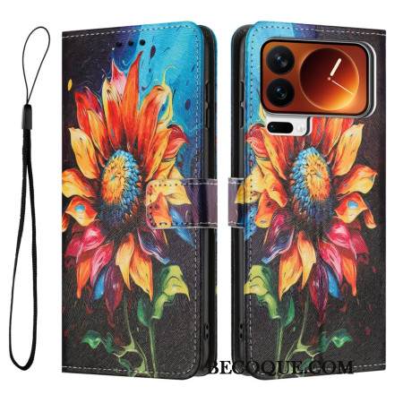 Kotelot Xiaomi 17 Pro Auringonkukka Suojakuori