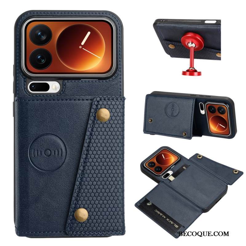 Kotelot Xiaomi 17 Pro Korttikotelo Ja Teline Suojakuori