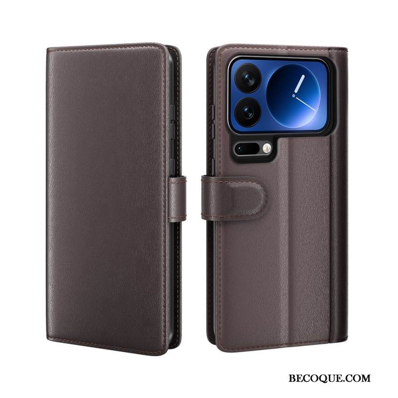 Kotelot Xiaomi 17 Pro Max Aitoa Nahkaa Suojakuori