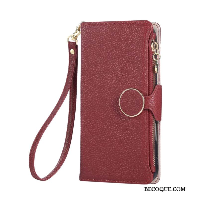 Kotelot Xiaomi 17 Pro Max Vintage Vetoketjullinen Lompakko