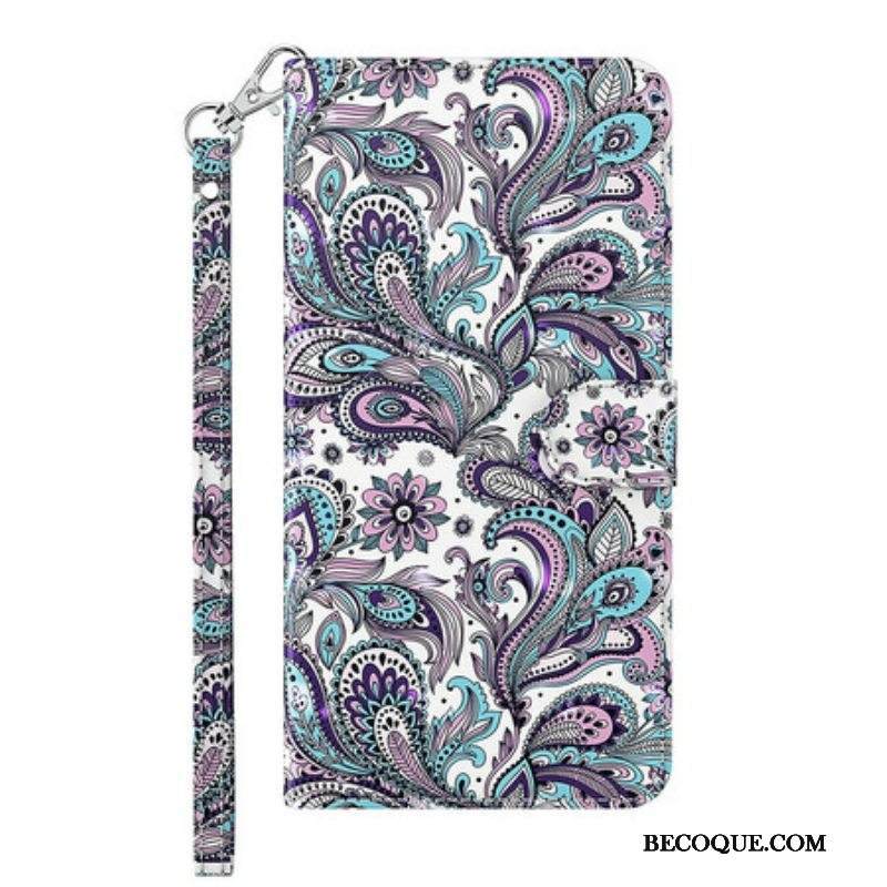 Kotelot Xiaomi Redmi Note 10 5G Kukkakuvioita