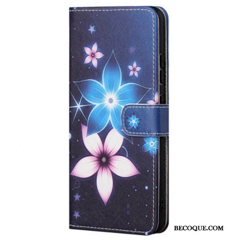 Kotelot Xiaomi Redmi Note 11 / 11S Suojaketju Kuori Kuun Hihnan Kukat