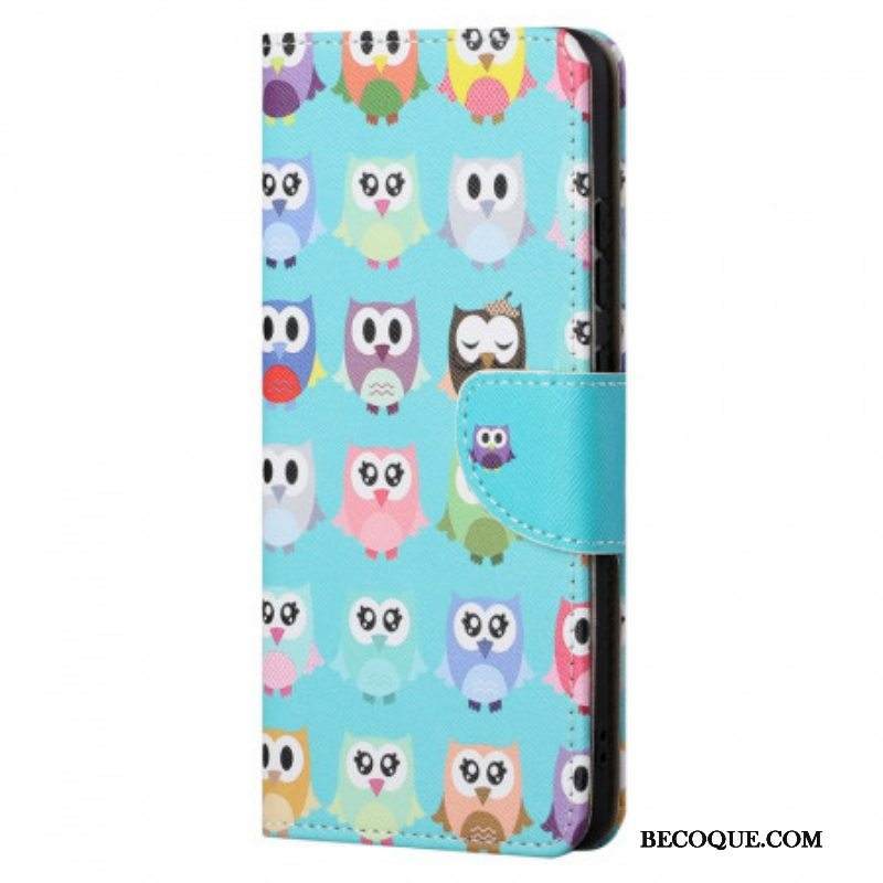 Kotelot Xiaomi Redmi Note 11 / 11S Useita Pöllöjä