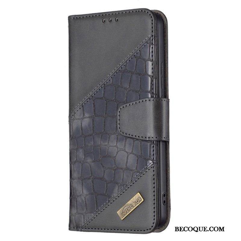 Kotelot Xiaomi Redmi Note 11 Pro Plus 5G Binfen Color Crocodile Skin Style