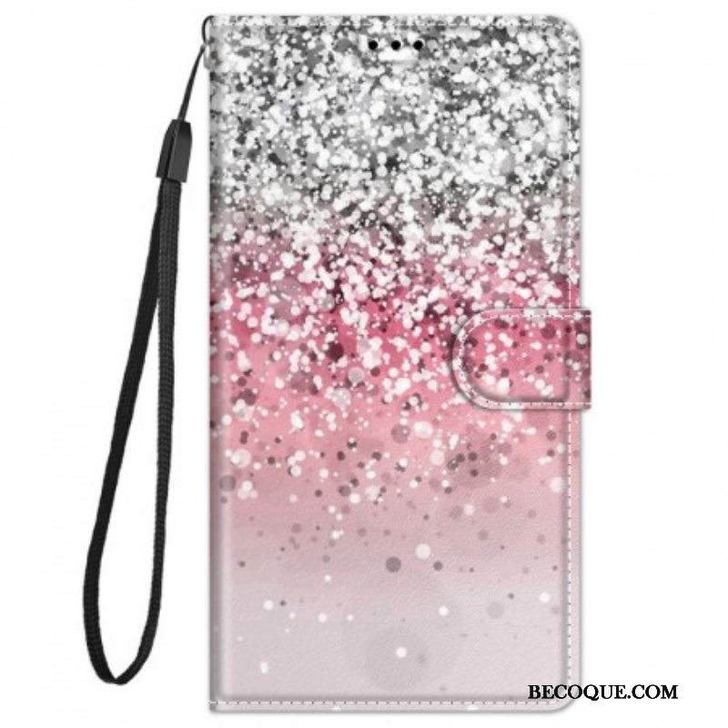 Kotelot Xiaomi Redmi Note 11 Pro Plus 5G Paljetteja Hihnalla