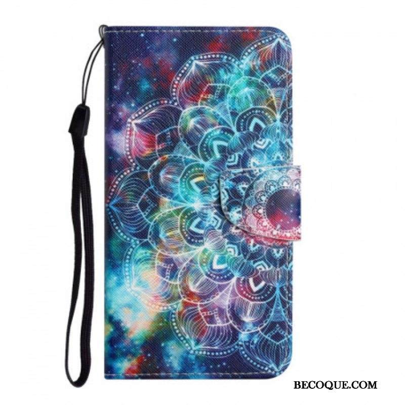 Kotelot Xiaomi Redmi Note 11 Pro Plus 5G Suojaketju Kuori Näyttävä Strappy Mandala