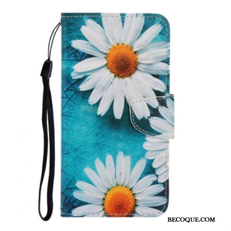 Kotelot Xiaomi Redmi Note 11 Pro Plus 5G Suojaketju Kuori Thong Daisies