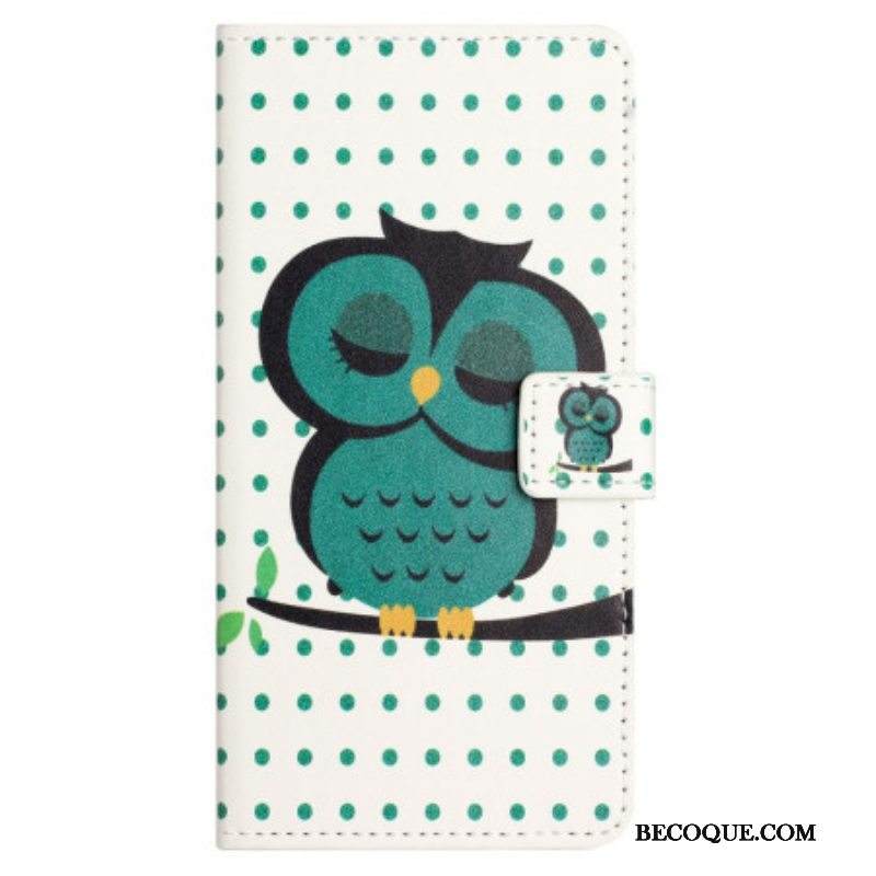 Kotelot Xiaomi Redmi Note 12 4G Nukkuva Pöllö