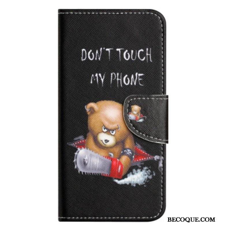 Kotelot Xiaomi Redmi Note 12 5G Suojaketju Kuori Vaarallinen Stringikarhu