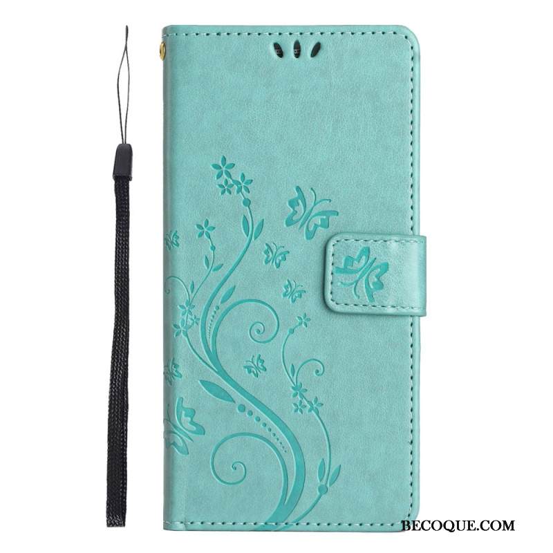 Kotelot Xiaomi Redmi Note 14 5g Kukkia Ja Perhosia