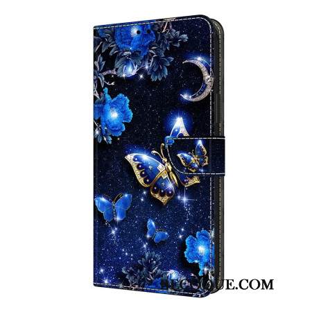 Kotelot Xiaomi Redmi Note 14 Pro 4g Kiiltävät Perhoset Suojakuori