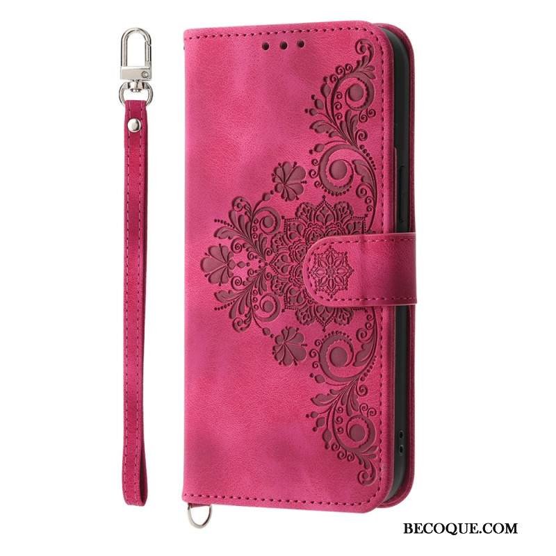 Kotelot Xiaomi Redmi Note 14 Pro 5g Pitsikuvio Hihnalla Ja Olkahihnalla