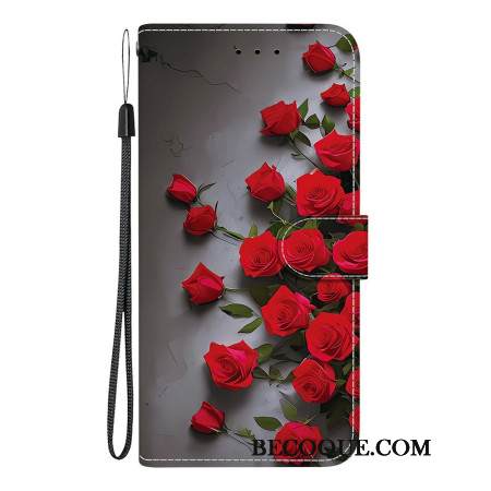 Kotelot Xiaomi Redmi Note 15 5g Punaiset Ruusut Suojakuori