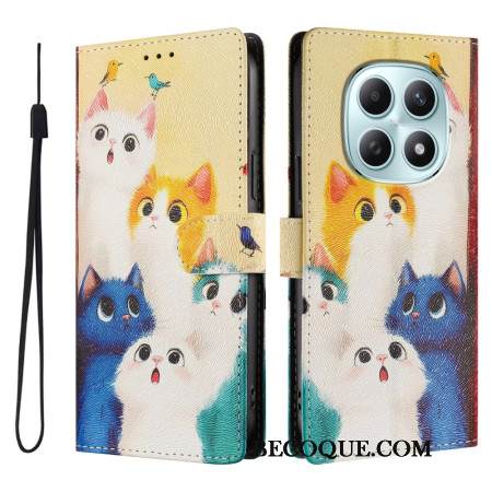 Kotelot Xiaomi Redmi Note 15 5g Värikkäät Kissat Suojakuori