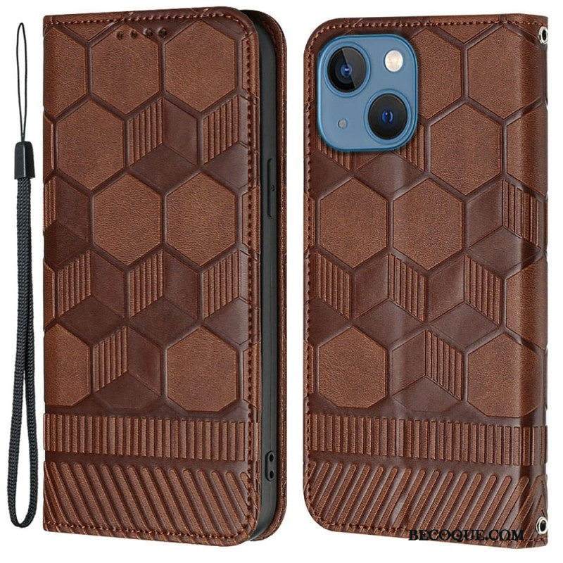 Kotelot iPhone 13 Mini Jalkapallon Kuvio