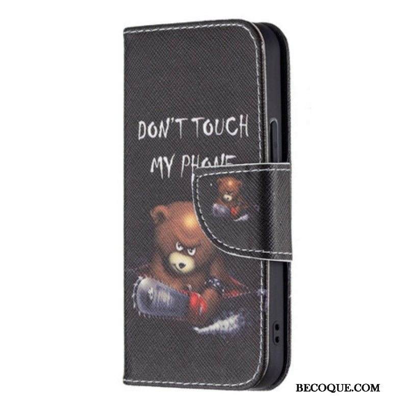 Kotelot iPhone 13 Mini Vaarallinen Karhu