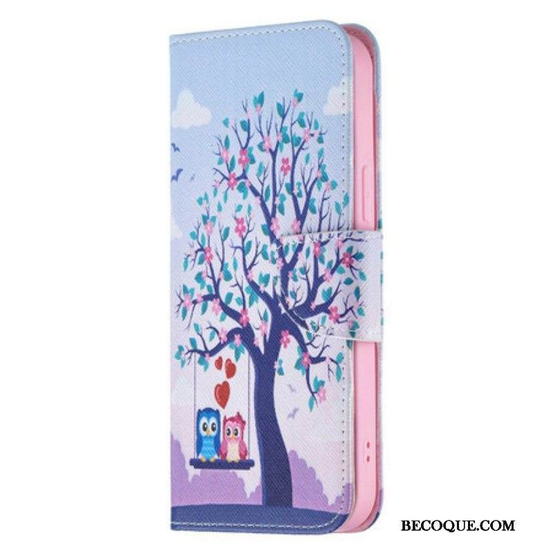 Kotelot iPhone 13 Pro Max Pöllöt Keinussa