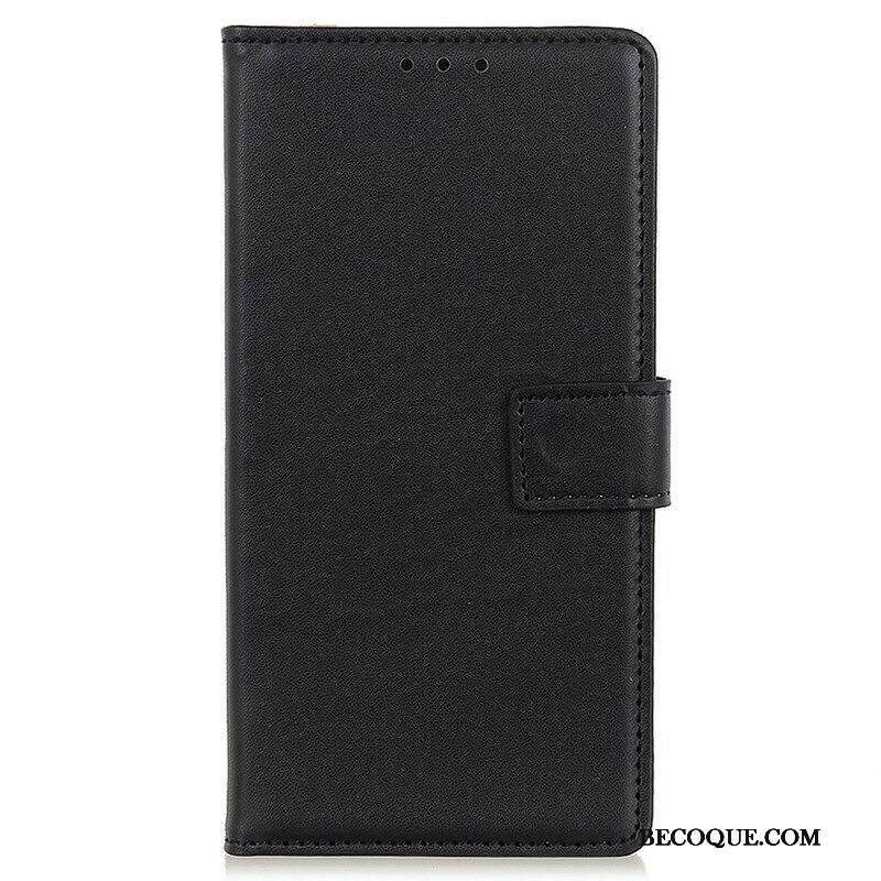 Kotelot iPhone 13 Pro Max Yksinkertainen Nahkaefekti