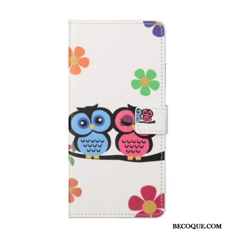 Kotelot iPhone 13 Pro Pöllöpari