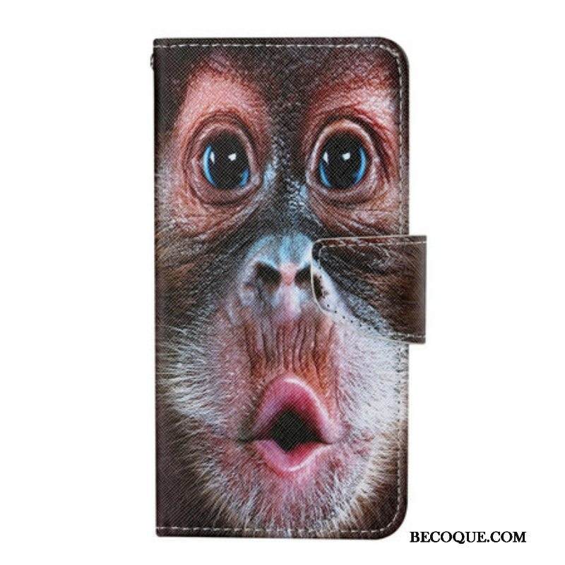 Kotelot iPhone 13 Pro Suojaketju Kuori Thong Monkey