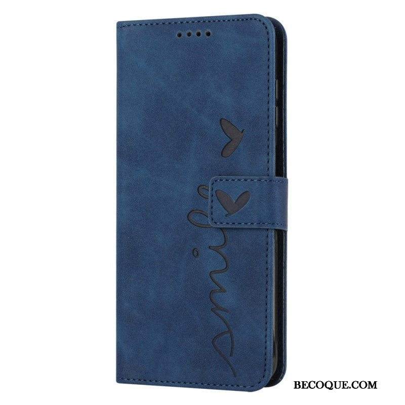 Kotelot iPhone 14 Hymyile Lanyardin Kanssa