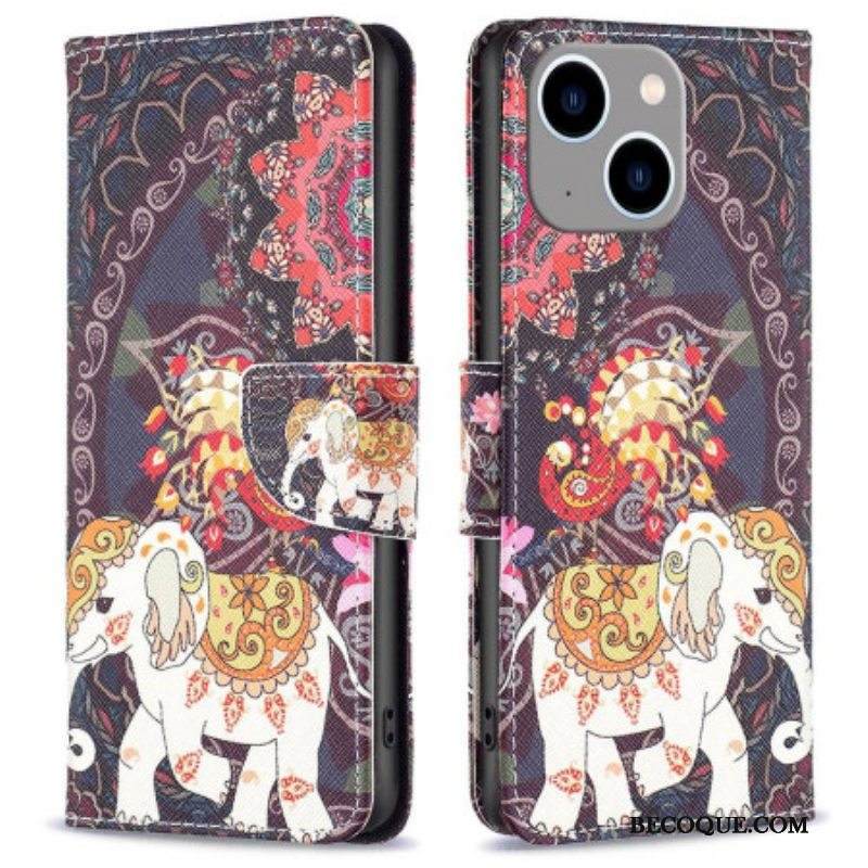 Kotelot iPhone 14 Plus Heimo Elefantti