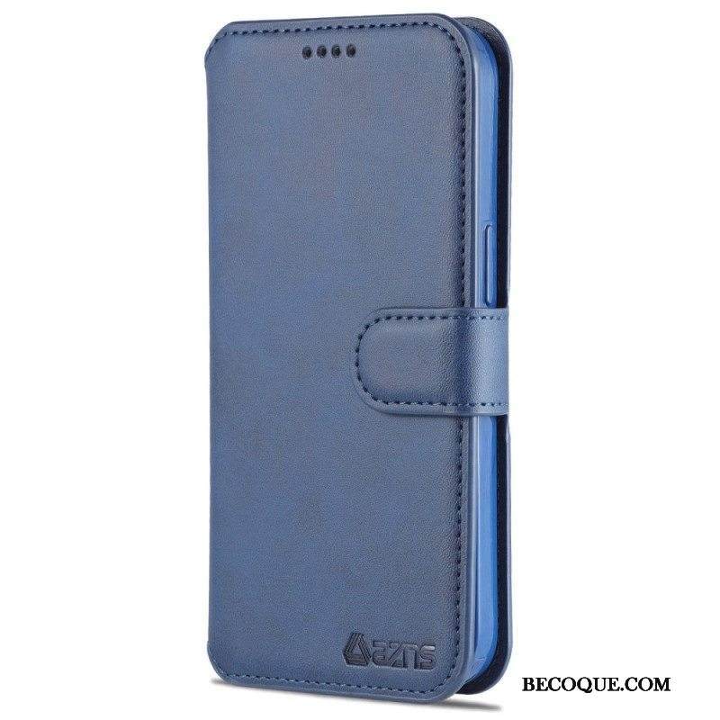 Kotelot iPhone 14 Pro Max Azns Keinonahkaa