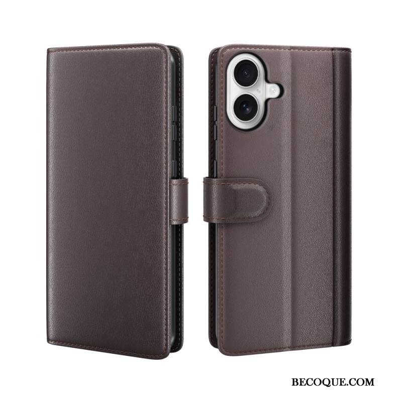 Kotelot iPhone 17 Aito Nahkalompakko Suojakuori