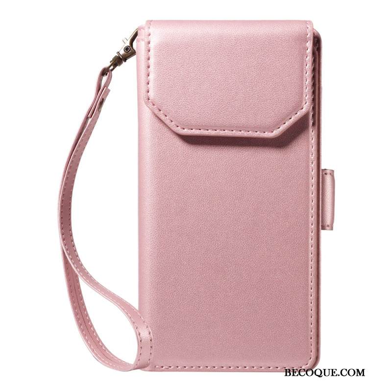 Kotelot iPhone 17 Pro Max Monikorttinen Kaulanauha Suojakuori