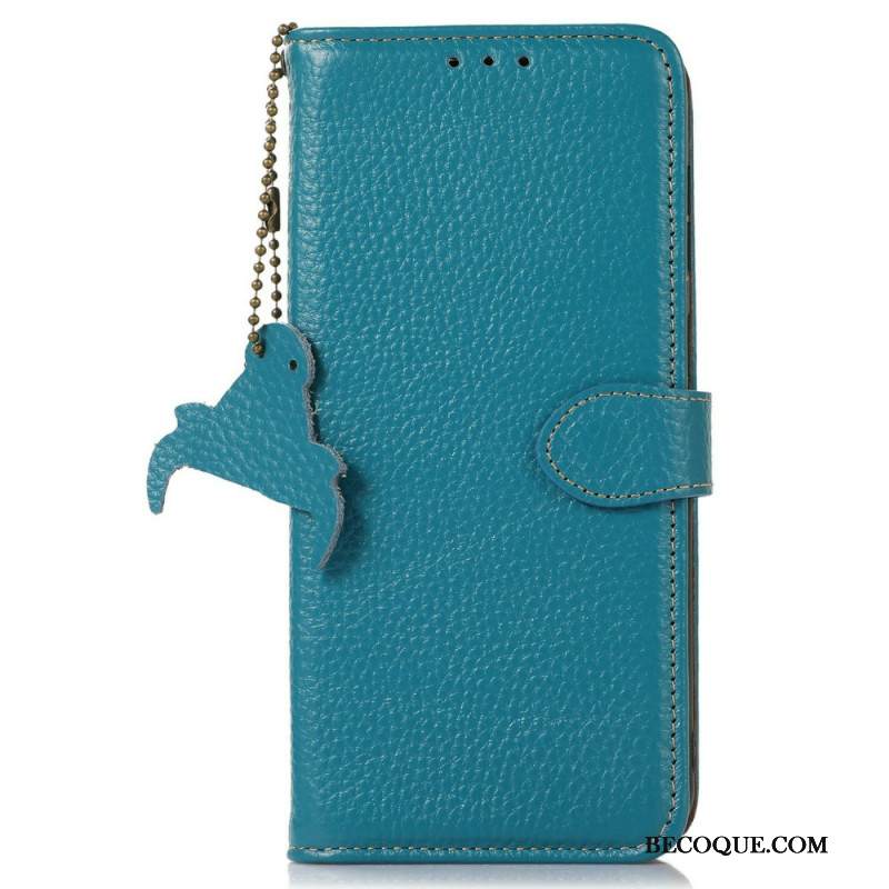 Kotelot iPhone 17 Rfid-esto Litsi-nahkaa