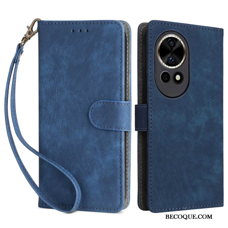 Kuoret Huawei Nova 13 Rfid-mokkanahkakuvioinen Lompakko