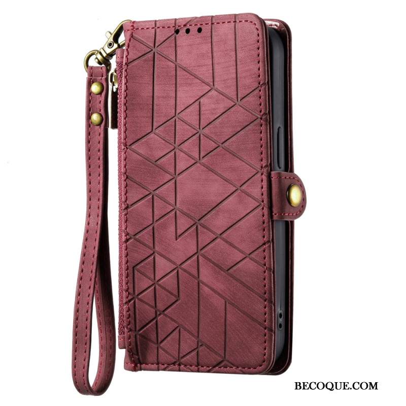 Kuoret Motorola Edge 50 Fusion Vetoketjullinen Lompakko Kuoret Motorola Edge 50 Fusion Vetoketjullinen Lompakko